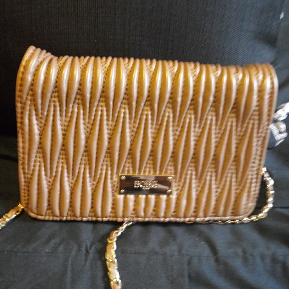 Gold BCBG Cross Body Bag - Picture 2 of 6